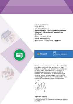 Certificado AEP Reseller