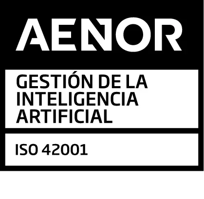 Certificado de AENOR: Gestión de la Inteligencia Artificial (ISO 42001))