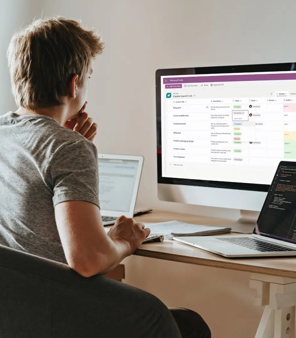 Formularios y listas de Microsoft 365