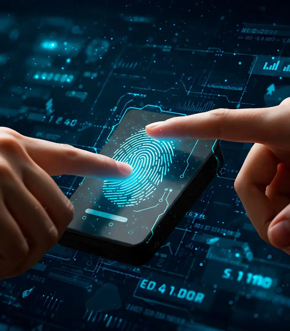 Autenticación biométrica en smartphone con tecnología blockchain para identidad digital