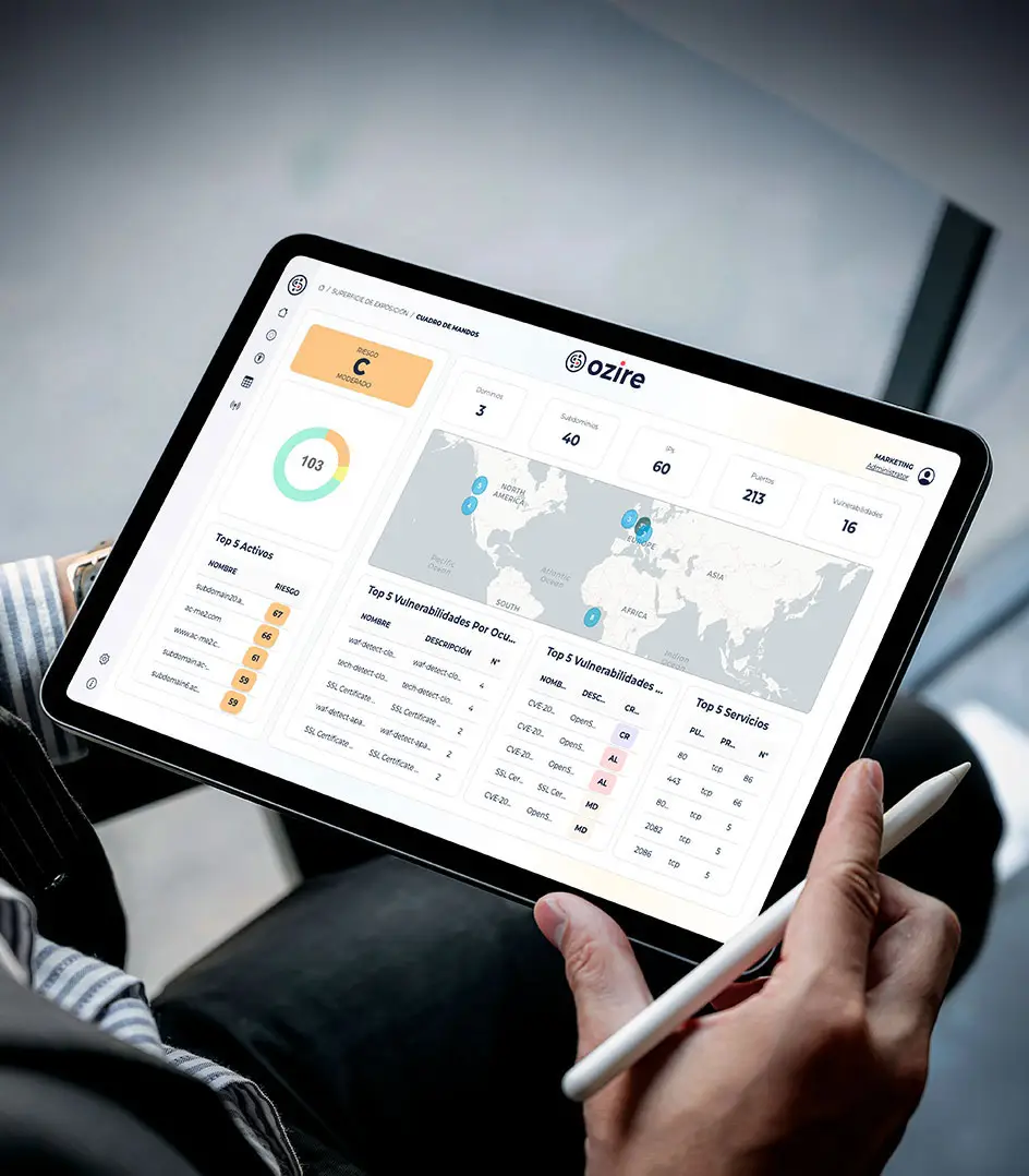 Izertis lanza Ozire, primera herramienta de ciberseguridad integral