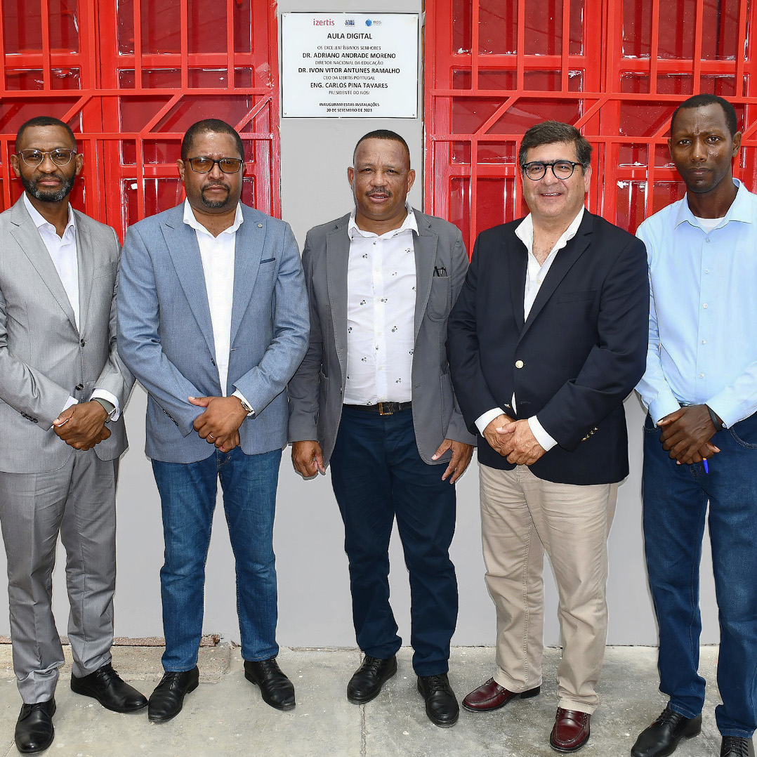 Izertis inaugura a sua 4ª Sala de Aula Digital em Cabo Verde