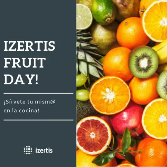Izertis Fruit Day. ¡Sírvete tú mism@ en la cocina!