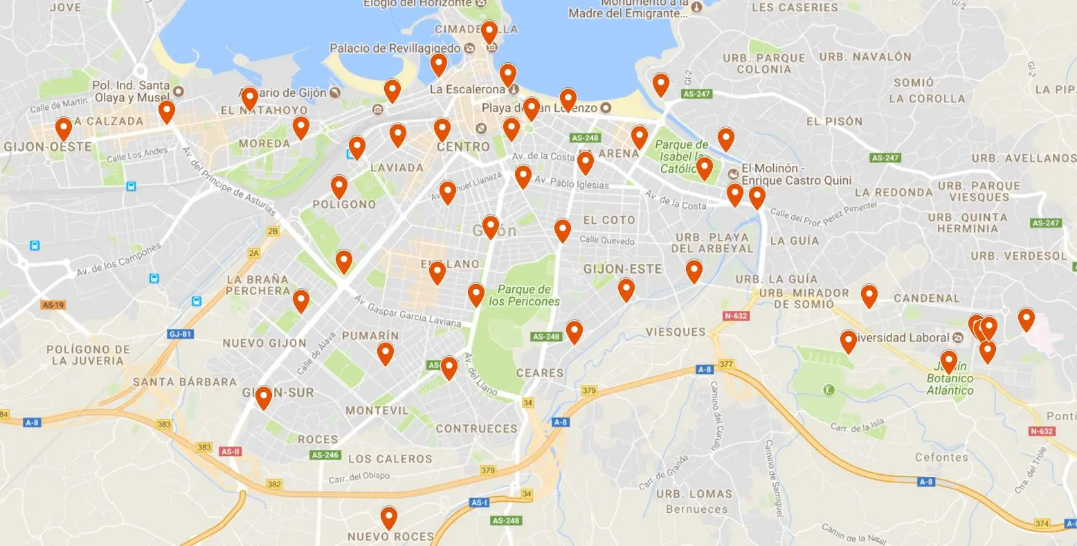 Estaciones Alquiler TuCycle