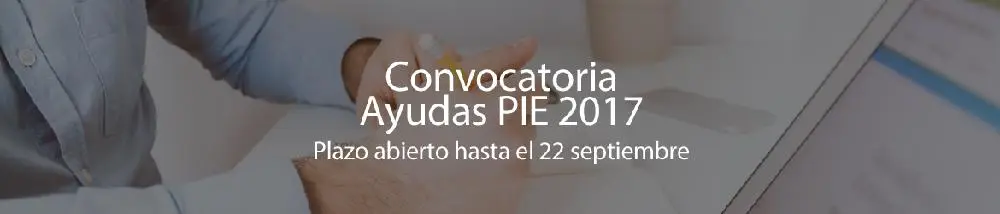 Imagen anunciativo sobre la convocatoria. Fondo usuario de PC