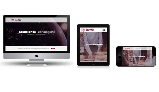 Nueva web corporativa de Izertis
