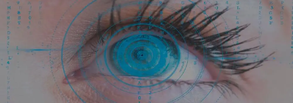 Fotografía macroscópica en la zona ocular