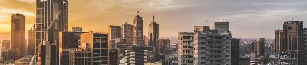 Vista panorámica de edicios y rascacielos en Nueva York (EEUU)