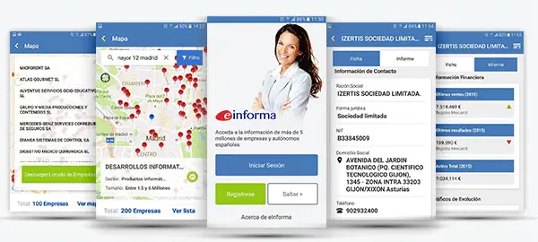 Capturas de pantalla Einforme