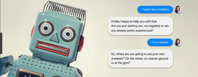 Conversacion-interacción bot y usuario